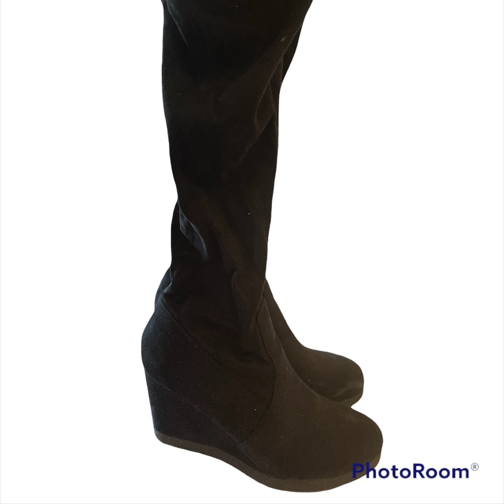 Knee High Wedges